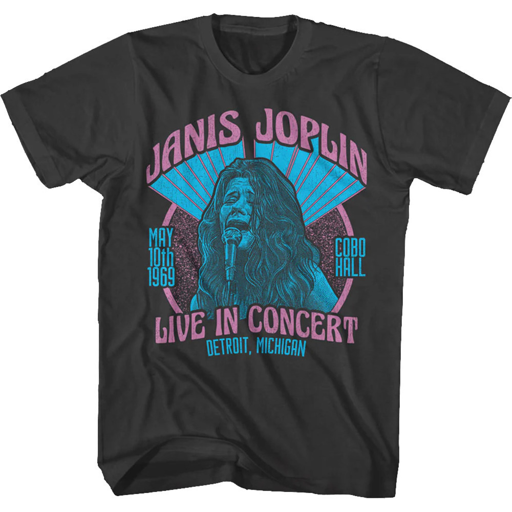 Live In Concert Janis Joplin Tshirt